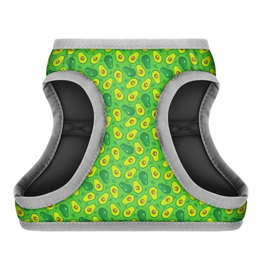 Шлея для собак мягкая «Авокадо», XS1 WAUDOG Clothes Soft Harness Avocado