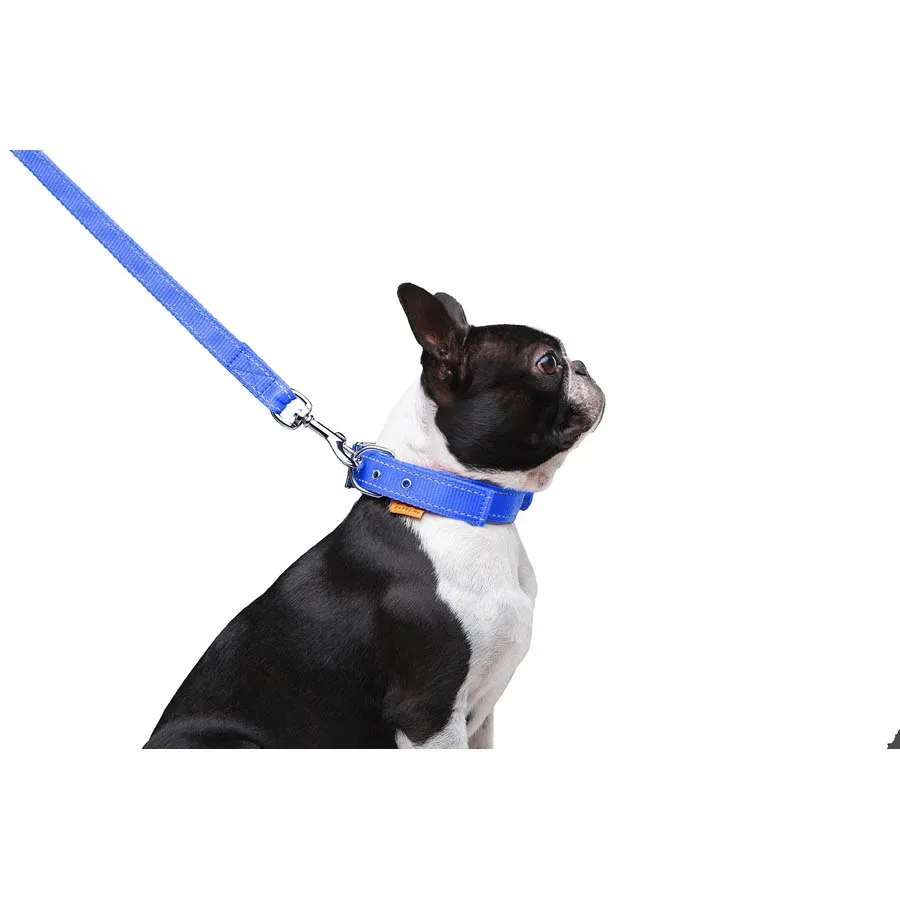 Повідець з нейлону подвійний, M, блакитний Dog Extreme Leash