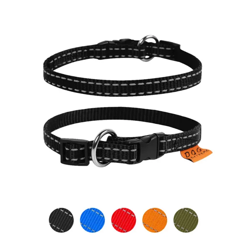 Нашийник з нейлону регульований, XS1, чорний Dog Extreme Collar