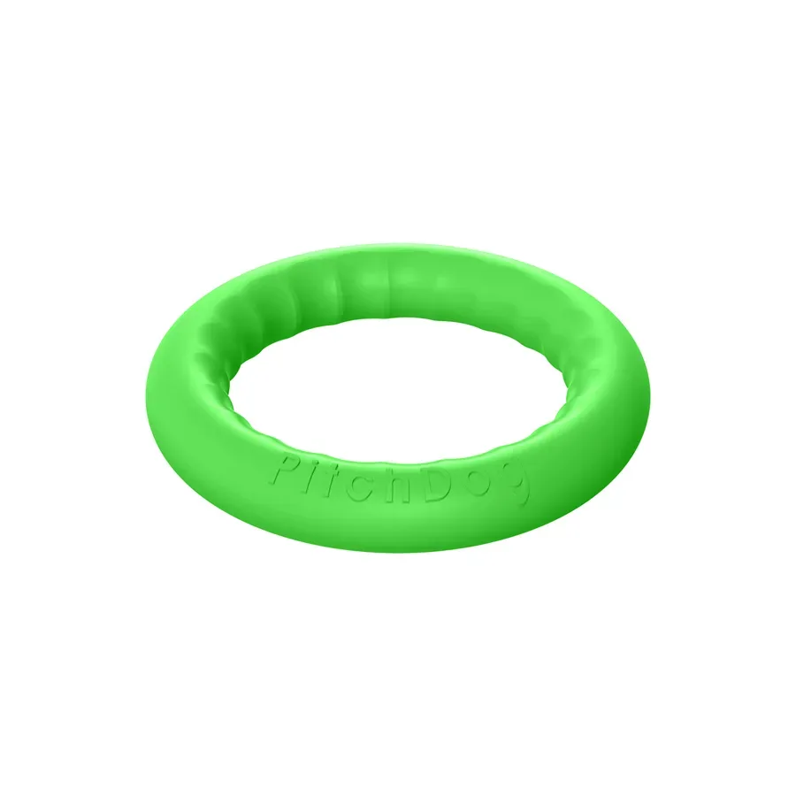 Кольцо для апортировки 20, салатовый PitchDog Fetch Ring