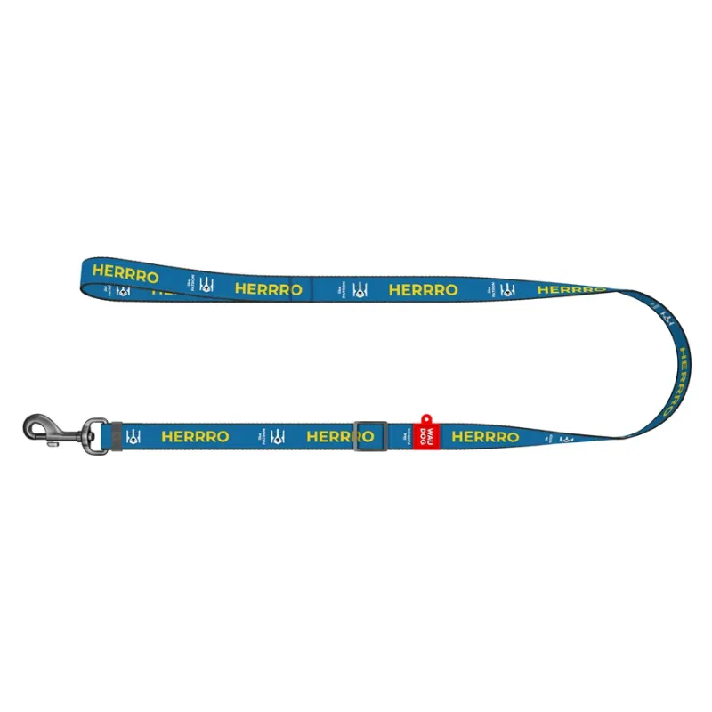 Повідець для собак з нейлону регульований «Патрон», L-XXL WAUDOG Nylon Leash Patron