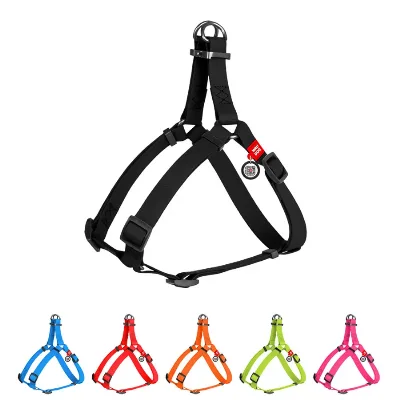 Шлея для собак водостойкая, L, черный WAUDOG Waterproof Harness