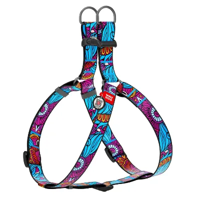 Шлея для собак «Літо», M WAUDOG Nylon Anatomic Harness Summer