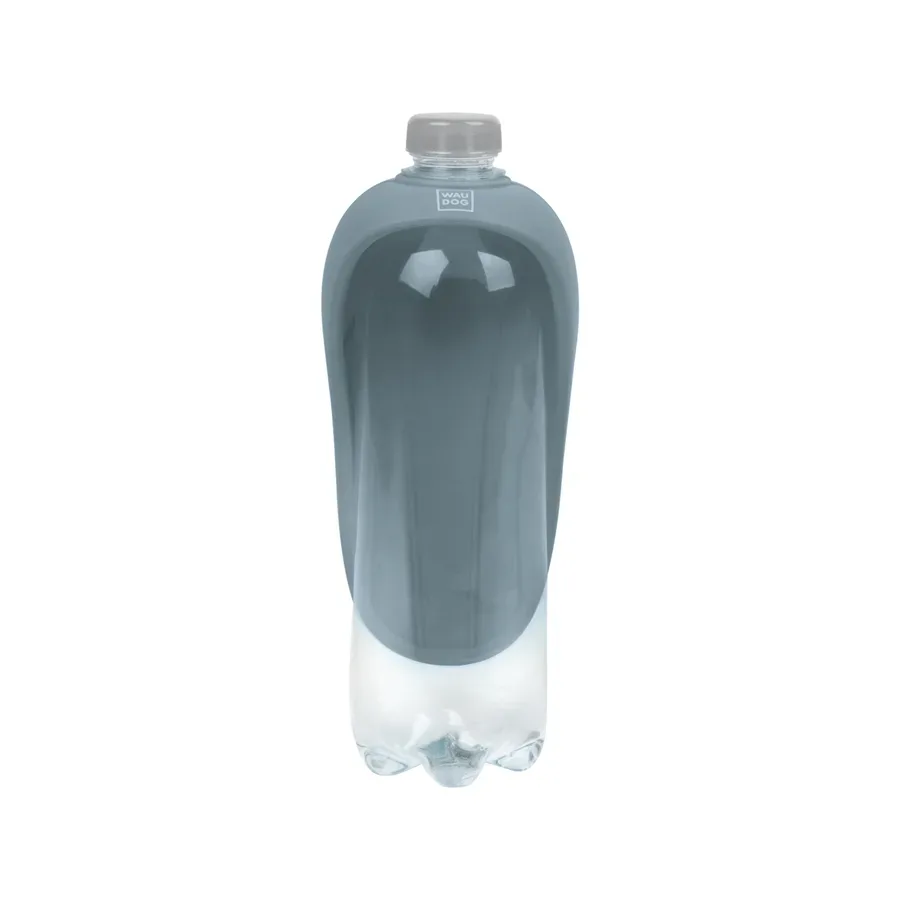 Поилка-насадка на бутылку, 165х90 мм, серый WAUDOG Silicone Bottle Drinker