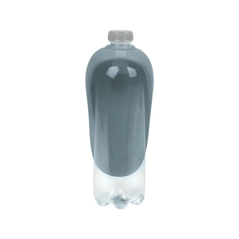 Поилка-насадка на бутылку, 165х90 мм, серый WAUDOG Silicone Bottle Drinker