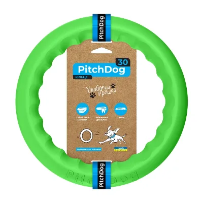 Кільце для апортировки 30, салатовий PitchDog Fetch Ring