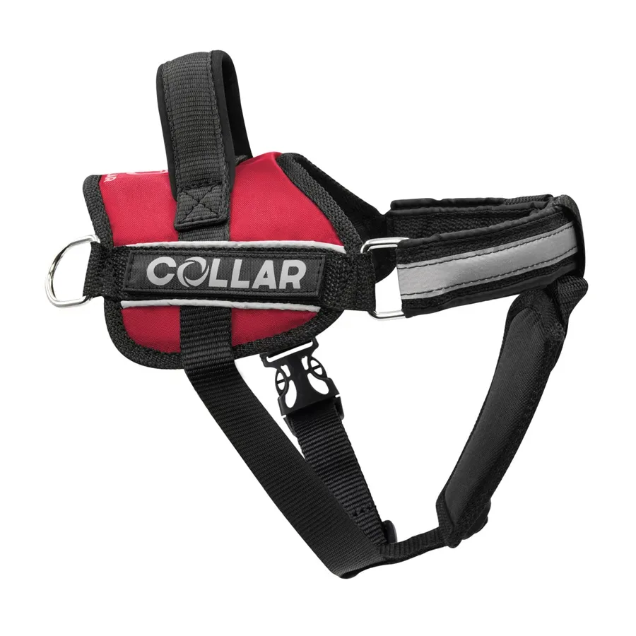 Шлея "POLICE", №3, червоний Dog Extreme Police Harness