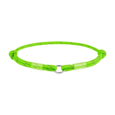 Шнурок для адресника из паракорда, светоотражающий, S, салатовый WAUDOG Smart ID Tag Cord
