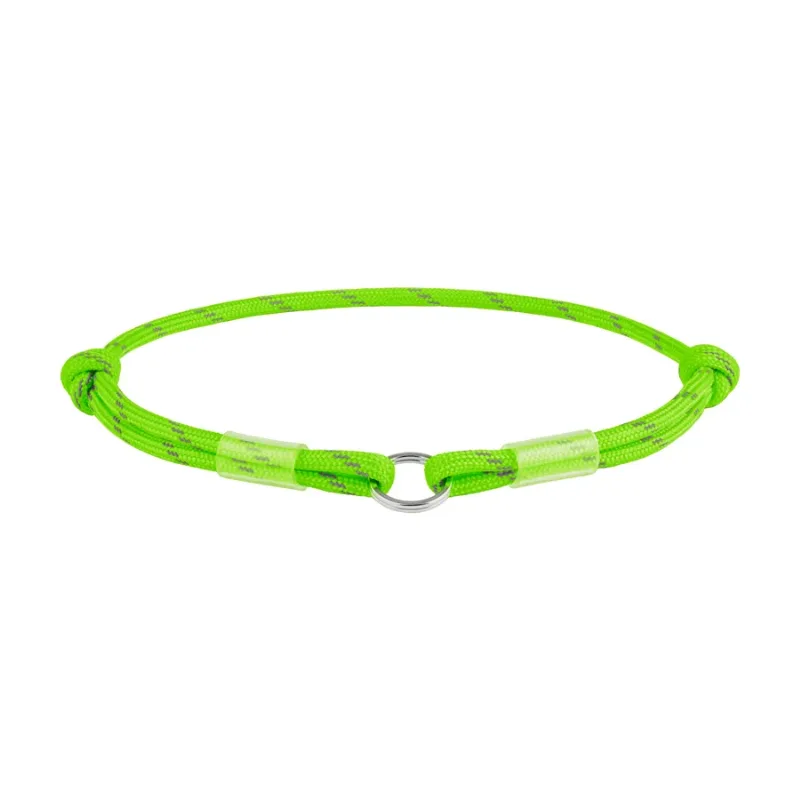Шнурок для адресника из паракорда, светоотражающий, S, салатовый WAUDOG Smart ID Tag Cord