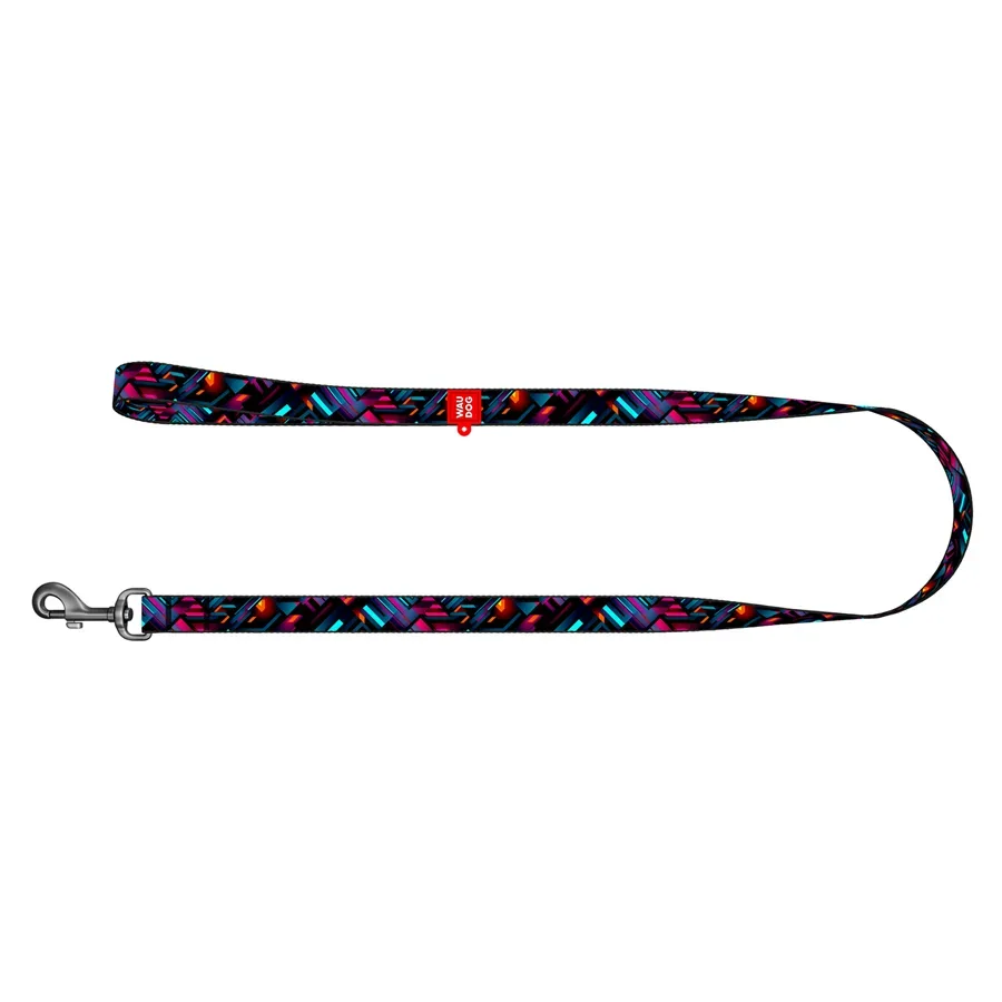 Поводок для собак нейлоновый «Бесконечные миры», 15 мм × 300 см, S WAUDOG Nylon Leash Endless Worlds