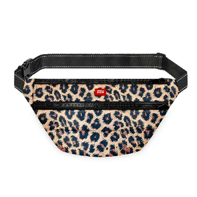 Поясна сумка-бананка, розмір 33*17*10 см «Леопард» WAUDOG Family Waist Bag Leopard