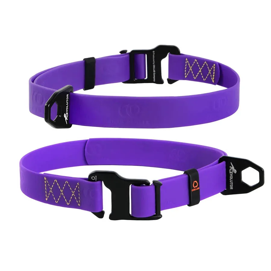 Ошейник, регулируемый универсальный, S-XL, фиолетовый EVOLUTOR Collar