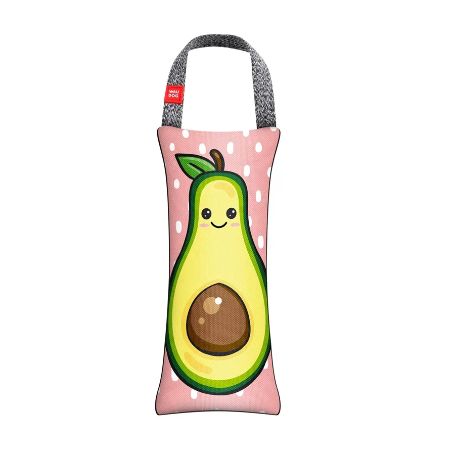 Іграшка для собак з пищалкою «Авокадо», M WAUDOG Fun Squeaky Toy Avocado