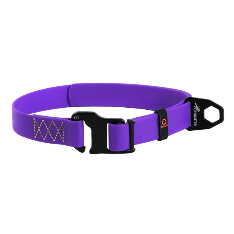 Ошейник, регулируемый универсальный, S-XL, фиолетовый EVOLUTOR Collar