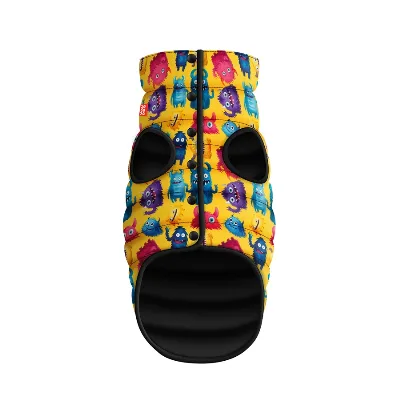 Курточка для собак «Мохнаті монстри», S35 WAUDOG Clothes Dog Jacket Furry Monsters