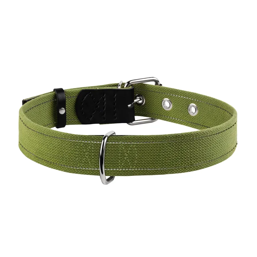 Нашийник для собак бавовняна тасьма Брезент, L Collar Canvas Collar