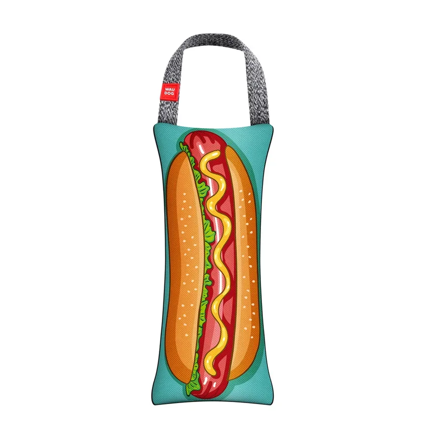 Игрушка для собак с пищалкой «ХОТ-ДОГ», S WAUDOG Fun Squeaky Toy Hot Dog