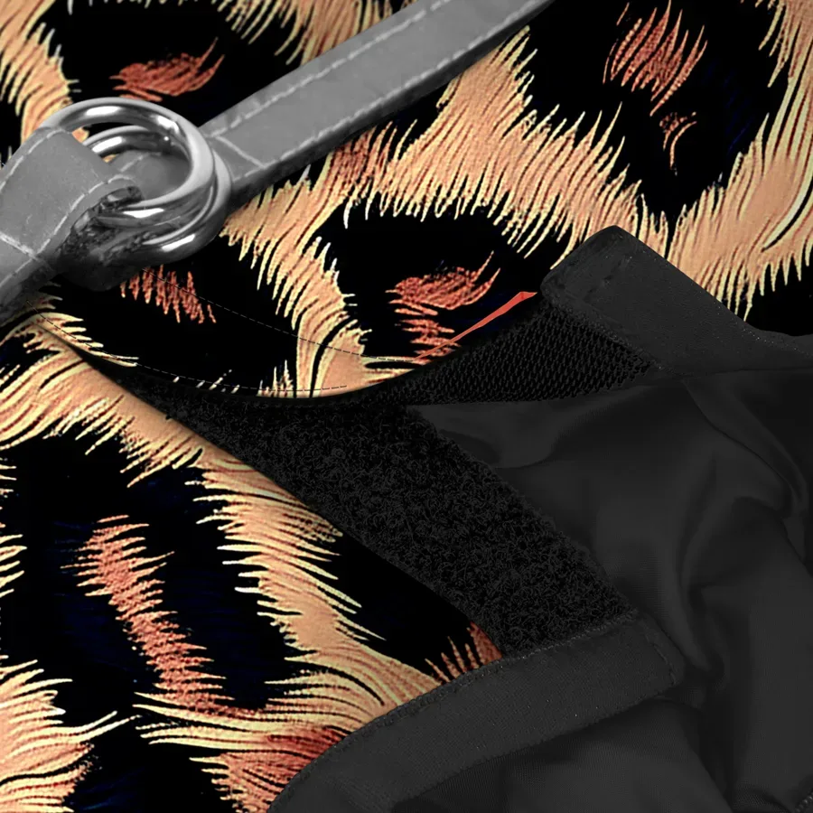 Шлея для собак м'яка «Леопард», S1 WAUDOG Clothes Soft Harness Leopard