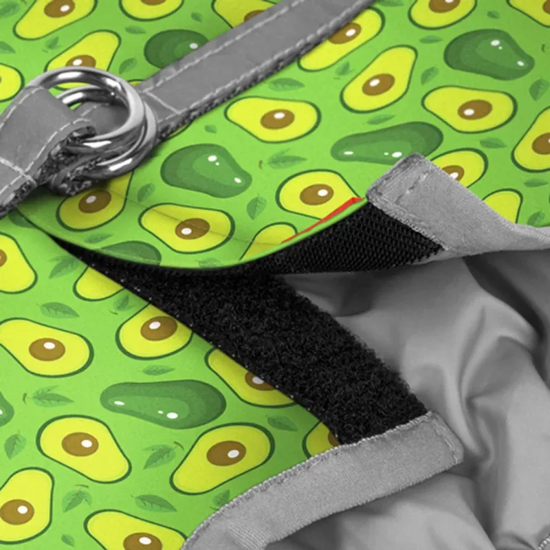 Шлея для собак мягкая «Авокадо», XS4 WAUDOG Clothes Soft Harness Avocado