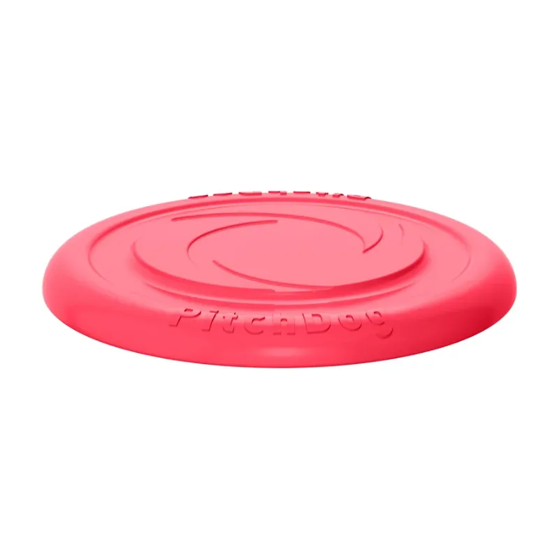 Ігрова тарілка для апортировки, рожевий PitchDog Flying Disc