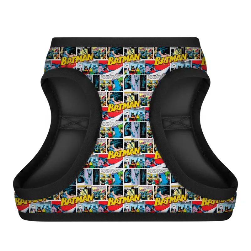Шлея для собак мягкая «Бэтмен комикс», S1 WAUDOG Clothes Soft Harness Batman Comics