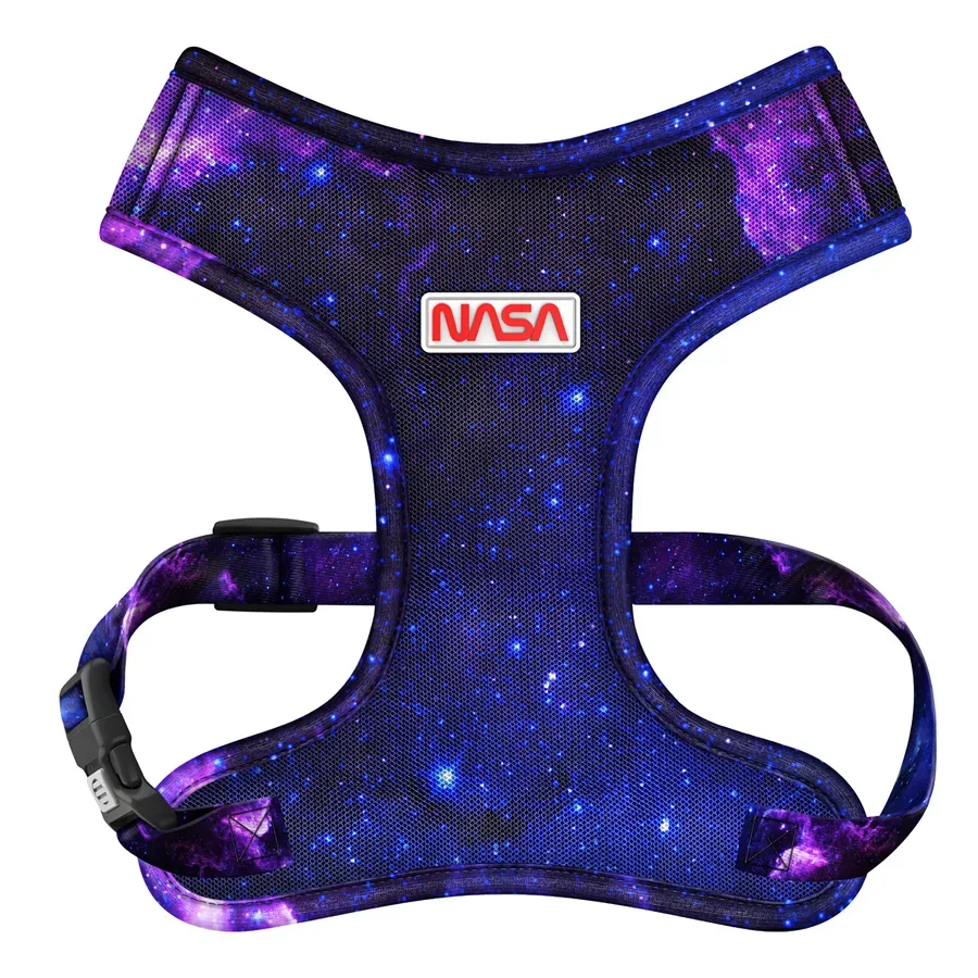 Шлея для собак дышащая «NASA21», M WAUDOG Mesh Soft Harness NASA21