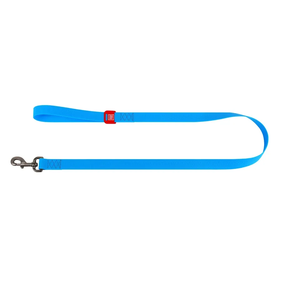 Поводок для собак водостойкий, 25 мм × 305 см, L-XXL, голубой WAUDOG Waterproof Leash