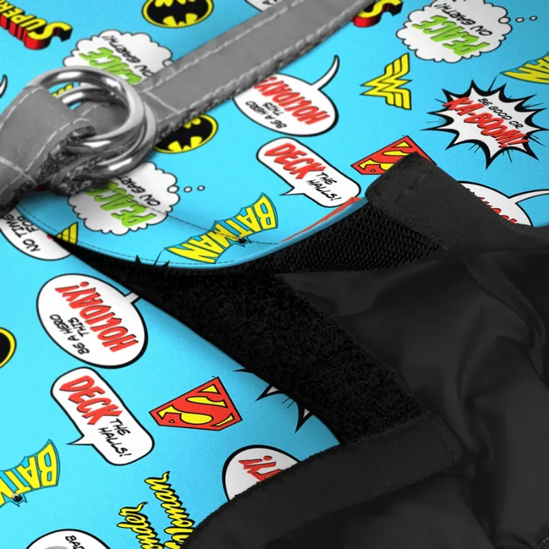 Шлея для собак мягкая «Лига Справедливости», XS1 WAUDOG Clothes Soft Harness Justice League