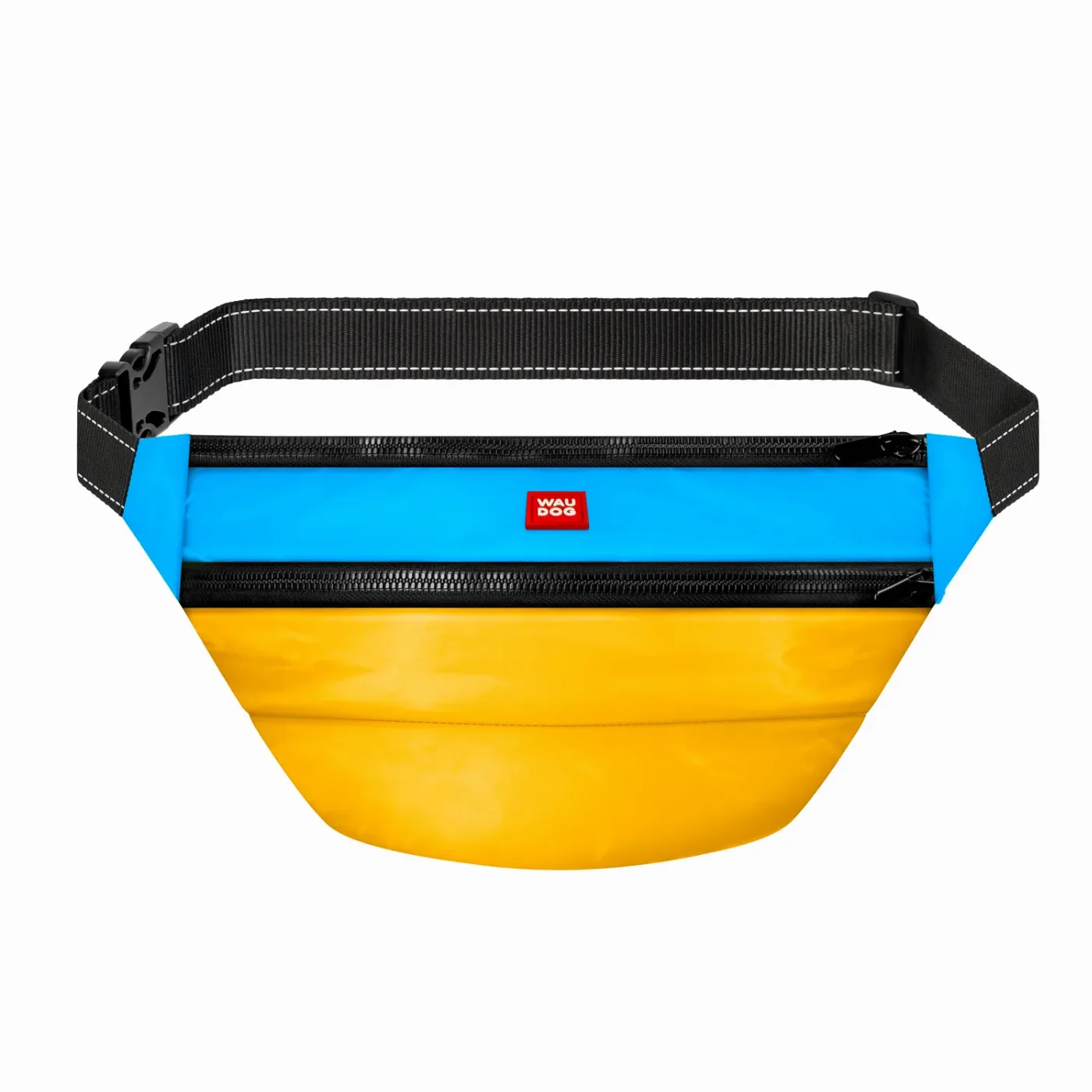 Поясная сумка-бананка, "Colors of freedom", размер 33*17*10 см WAUDOG Family Waist Bag