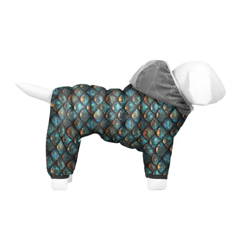 Комбінезон для собак «Луска», L50 WAUDOG Clothes Dog Jumpsuit Scales