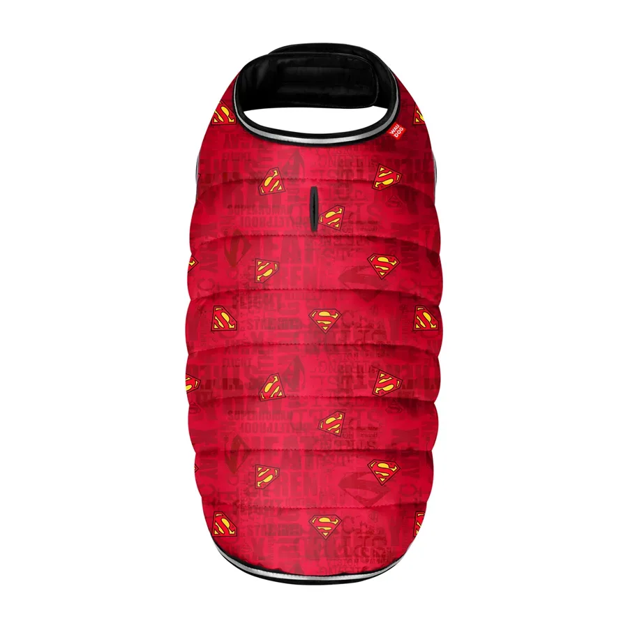 Курточка-накидка для собак «Супермен червоний», S WAUDOG Clothes Dog Cape Jacket Superman Red