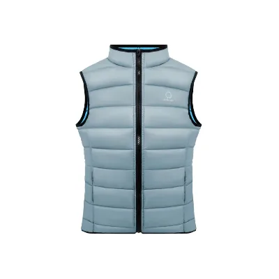 Жилет Vest мужской, XL, серо-голубой Collar Vest