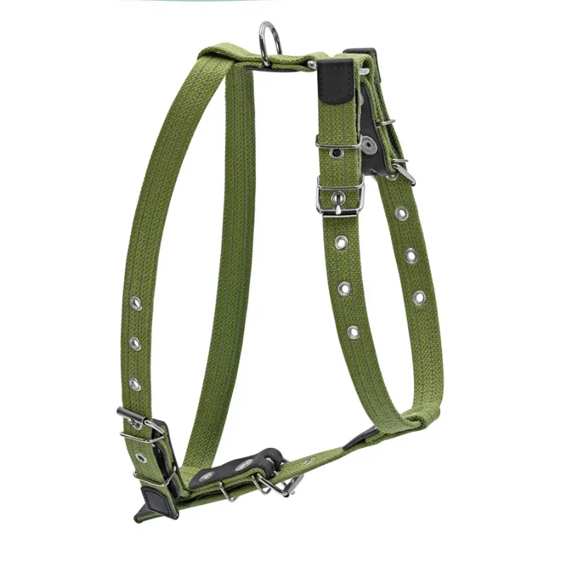 Шлея бавовняна тасьма Брезент для малих та середніх собак, S Collar Canvas Harness