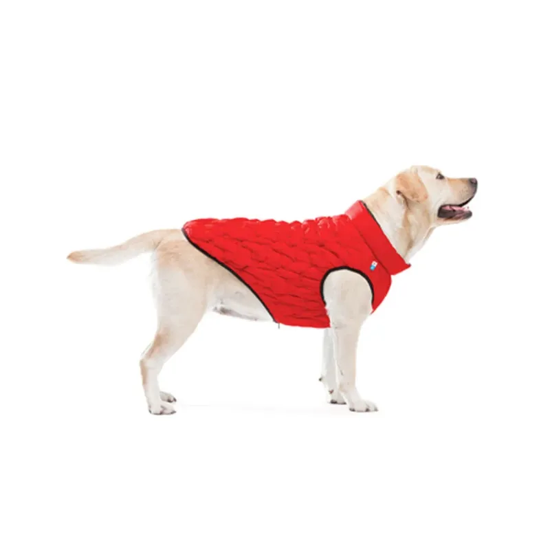 Куртка двостороння, L55, червоно-чорна AiryVest UNI Dog Jacket