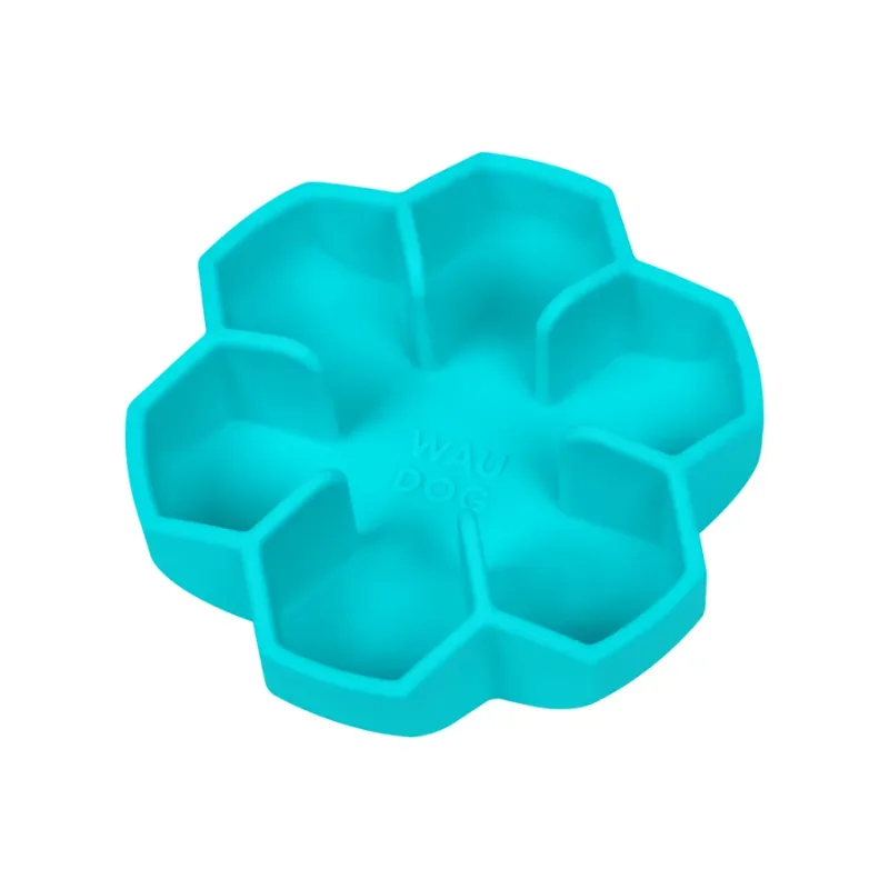 Миска для повільного харчування, 450 мл, блакитний WAUDOG Silicone Bowl
