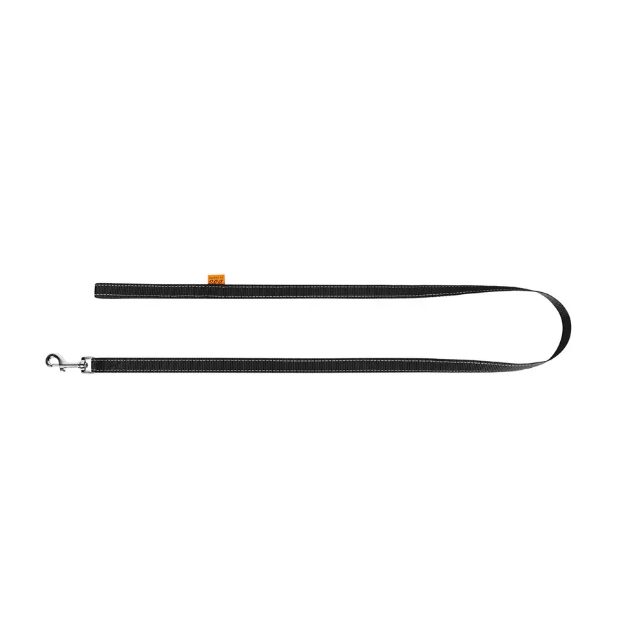 Поводок нейлоновый, 14 мм × 150 см, S, черный Dog Extreme Leash