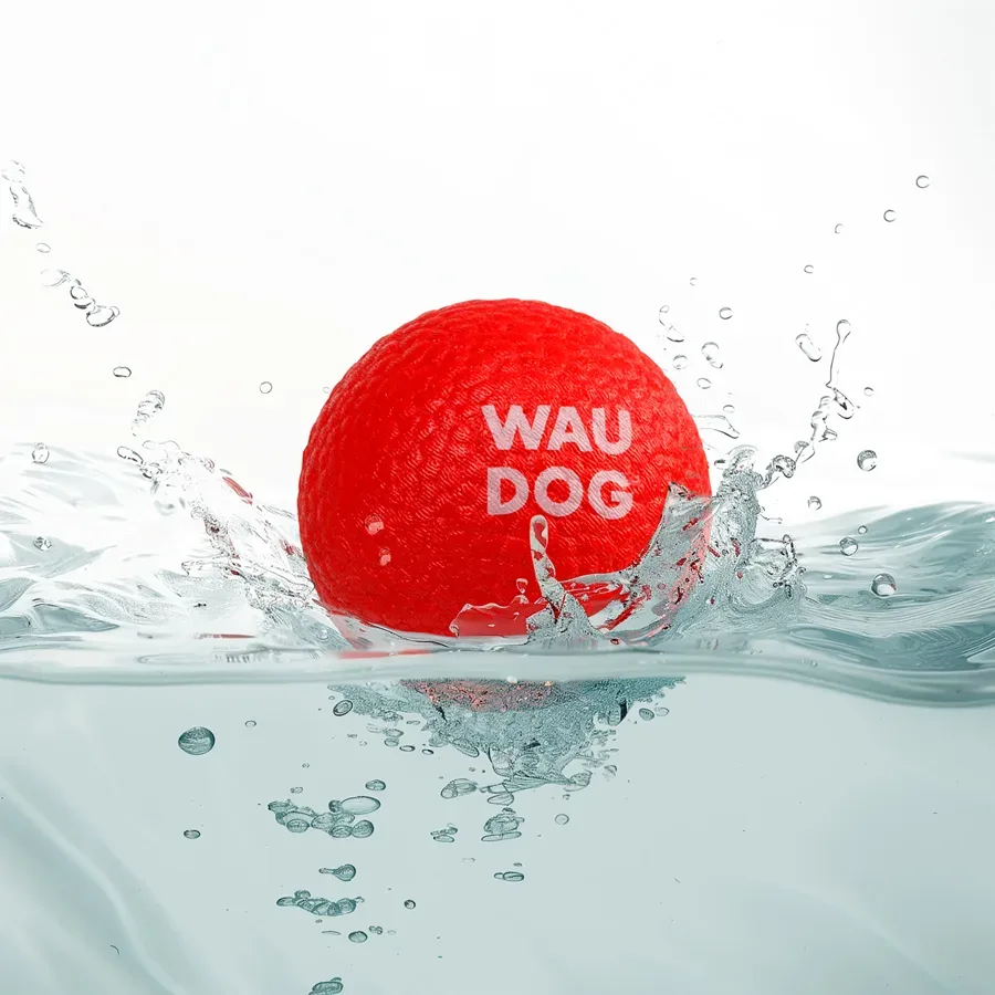 Іграшка для собак, спінений термопластичний поліуретан, 70 мм WAUDOG Fun Red Ball