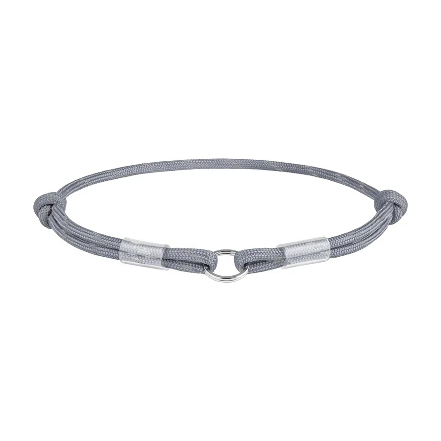 Шнурок из паракорда для адресника, светоотражающий, S, серебряный WAUDOG Smart ID Tag Cord