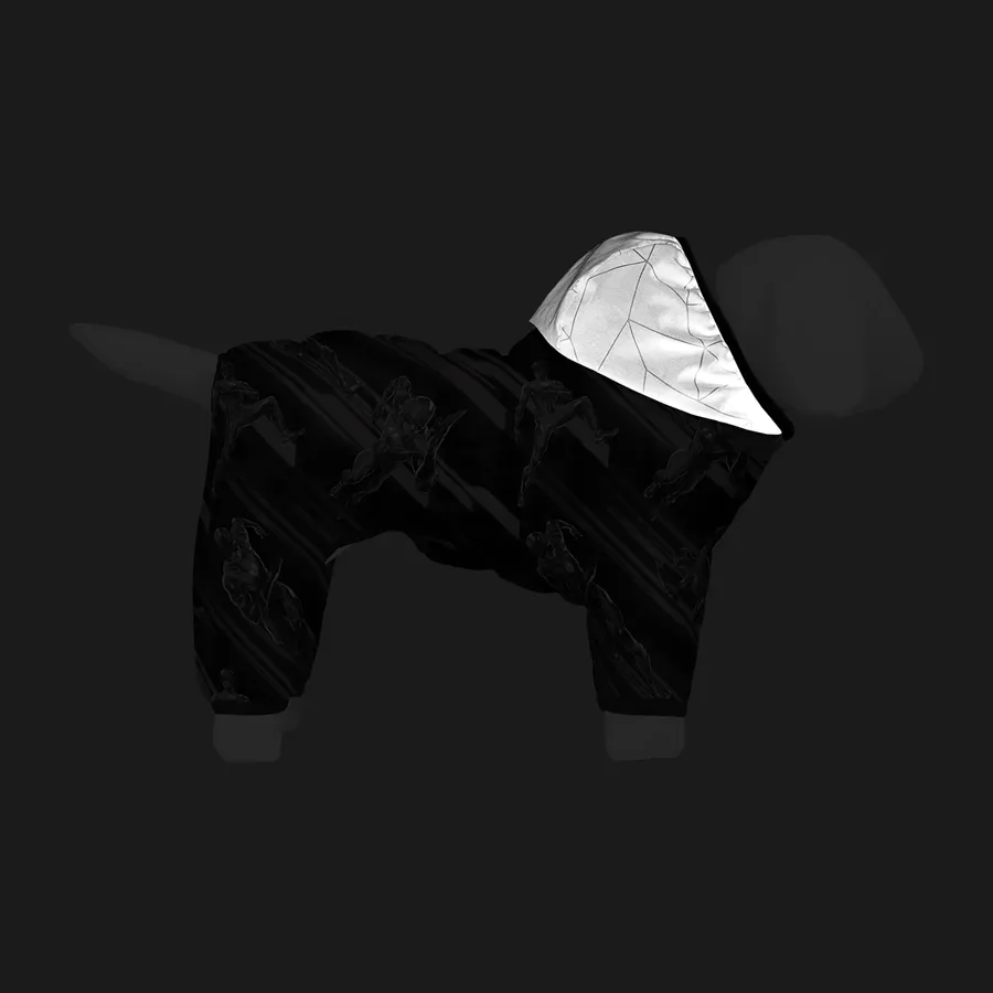 Комбінезон для собак «Швидкість Флеша», M47 WAUDOG Clothes Dog Jumpsuit Flash Speed