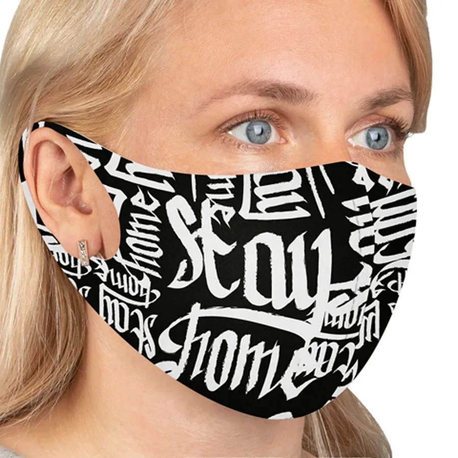 Маска захисна «Літери», M WAUDOG Safety Face Mask Letters
