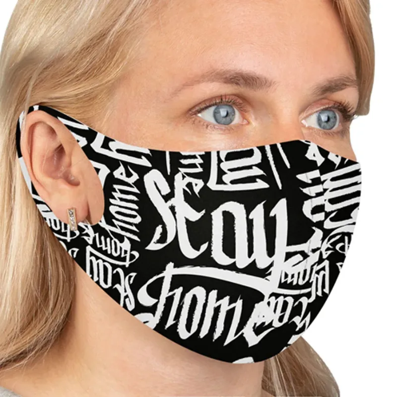 Маска захисна «Літери», M WAUDOG Safety Face Mask Letters